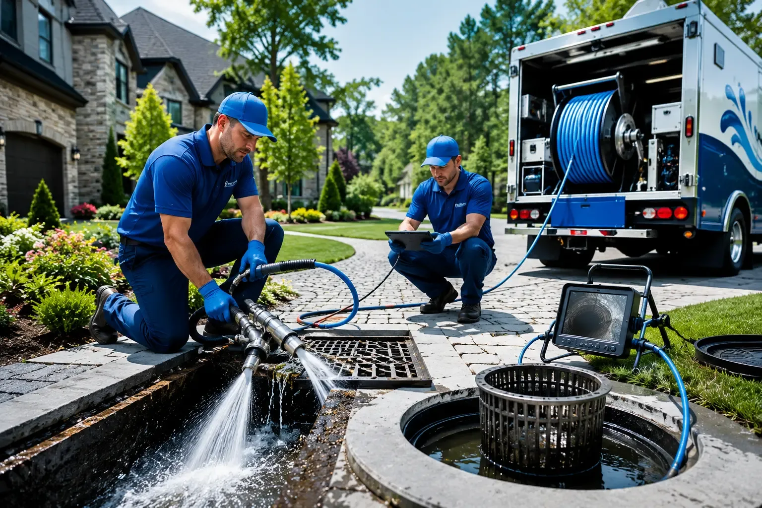 Local outdoor drain cleaning professionals in Olympia Fields, IL